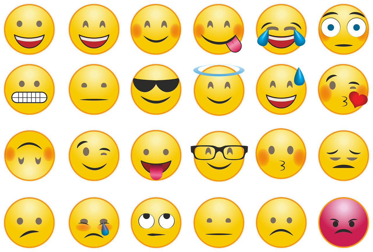 mosaïque d'emoji